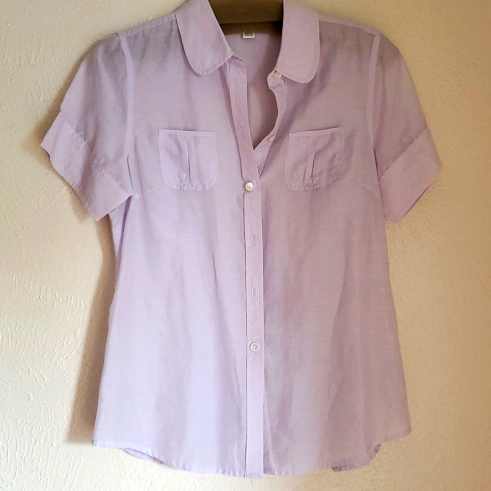 Soft lavender top